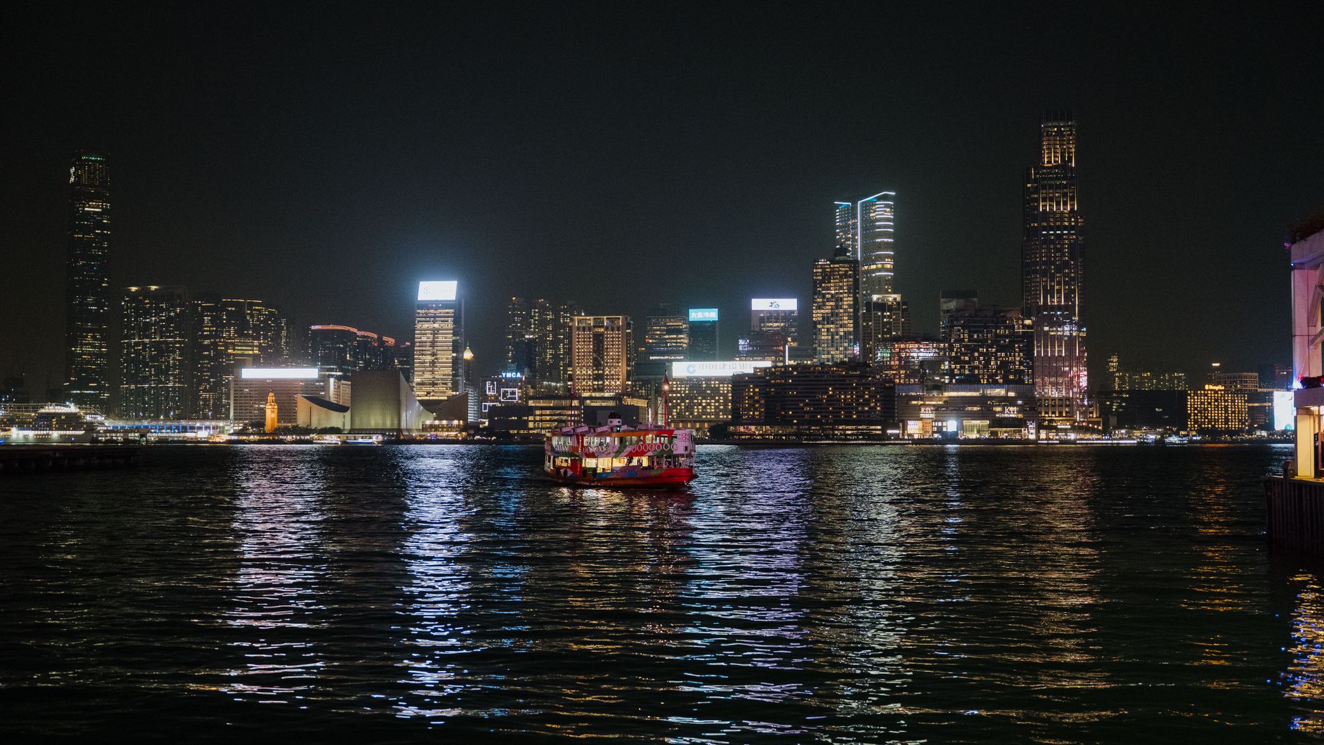 香港維多利亞港與升學城市環境